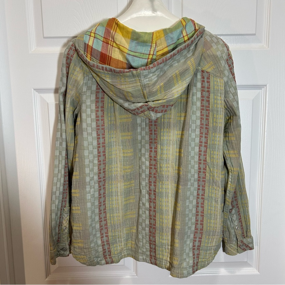 Woolrich Colorful Plaid Zip Up Shirt Jacket - Picture 5 of 9